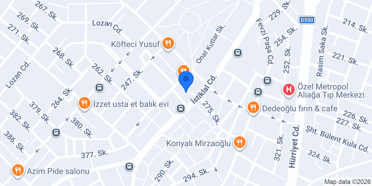 Aliağa Bereket Kasabı konumu