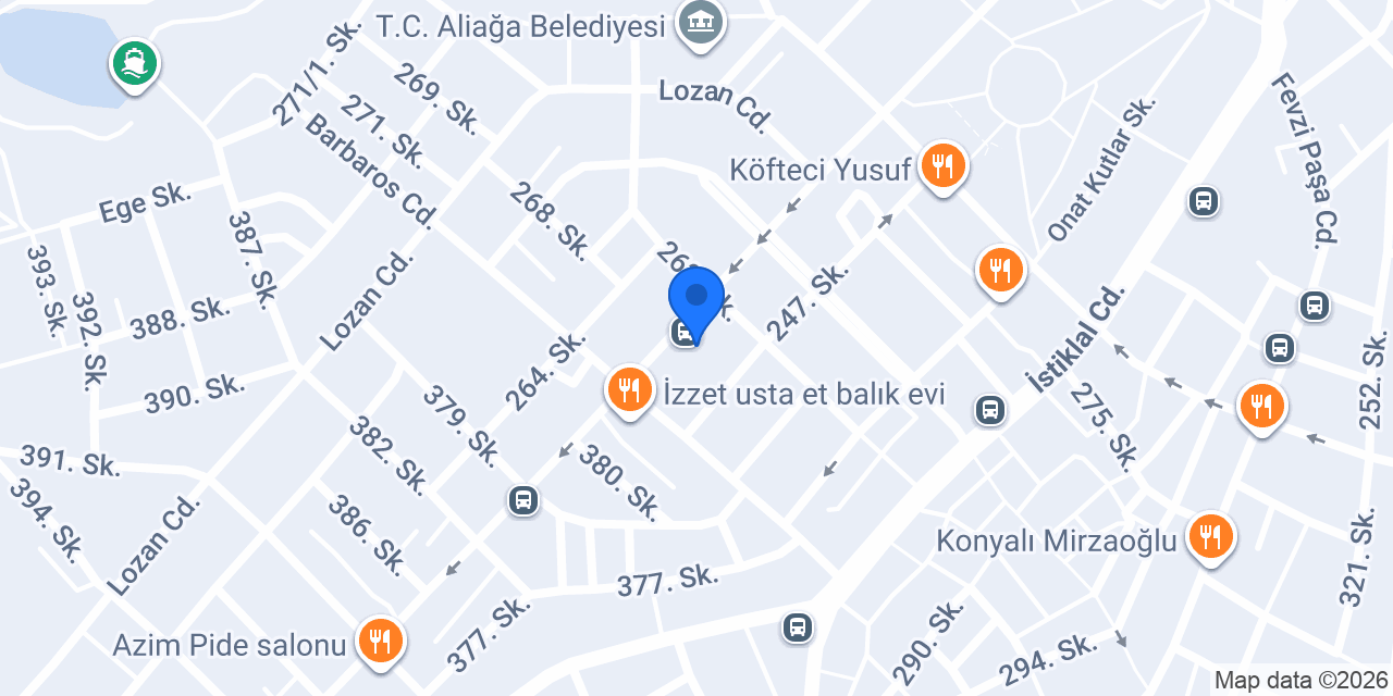 Vikont Coffee & Roastery Aliağa konumu