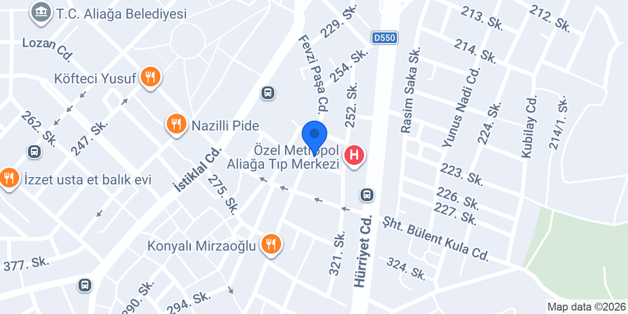 Özel Dora Eğitim Kurumu konumu
