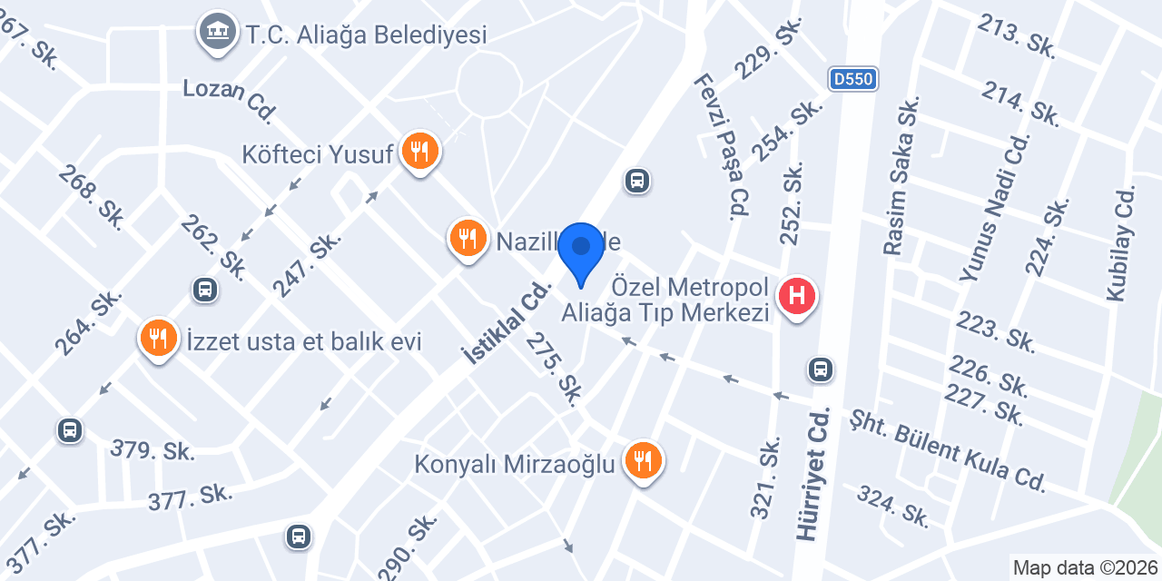 Aliağa Reklam konumu