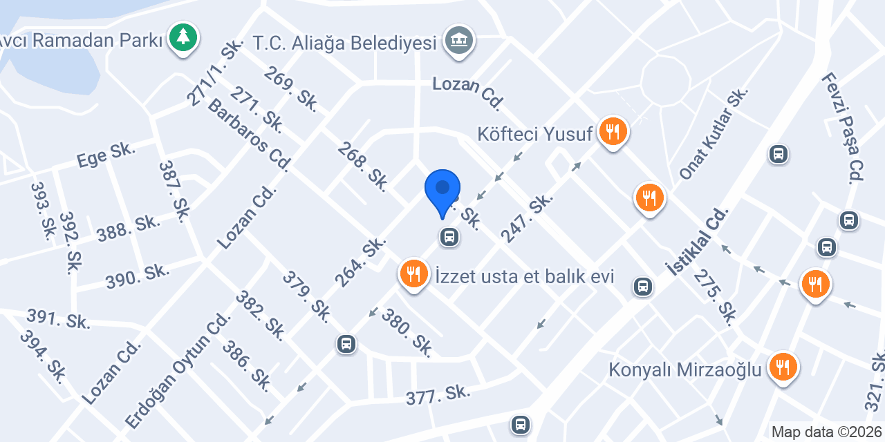Aliağa 4. Noterliği konumu