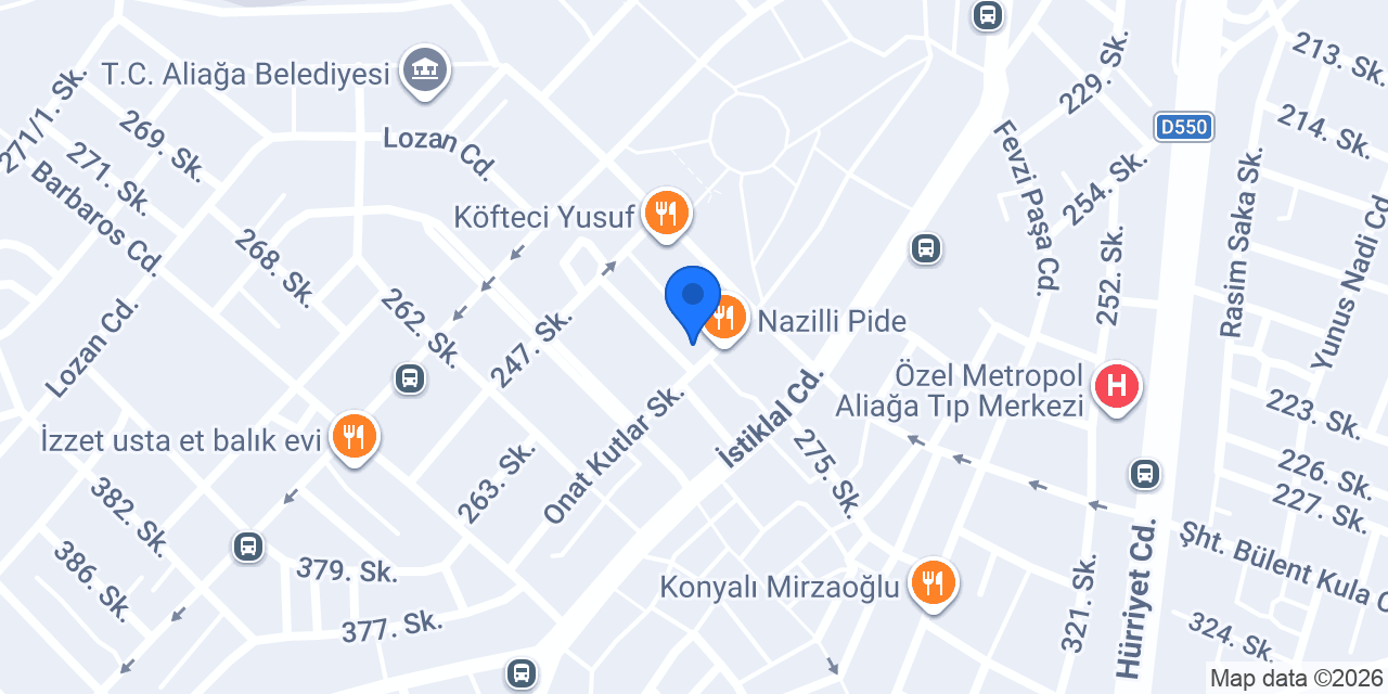 ERKAL HUKUK BÜROSU konumu