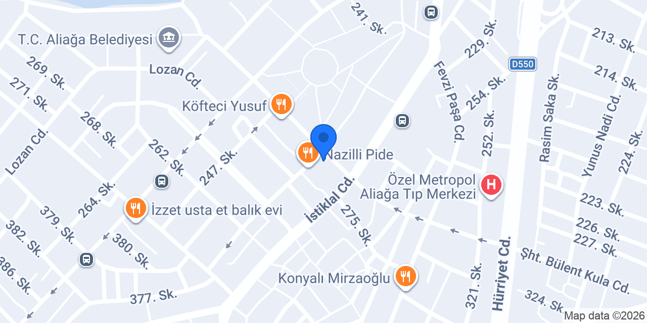 EMEK PASTANESİ konumu