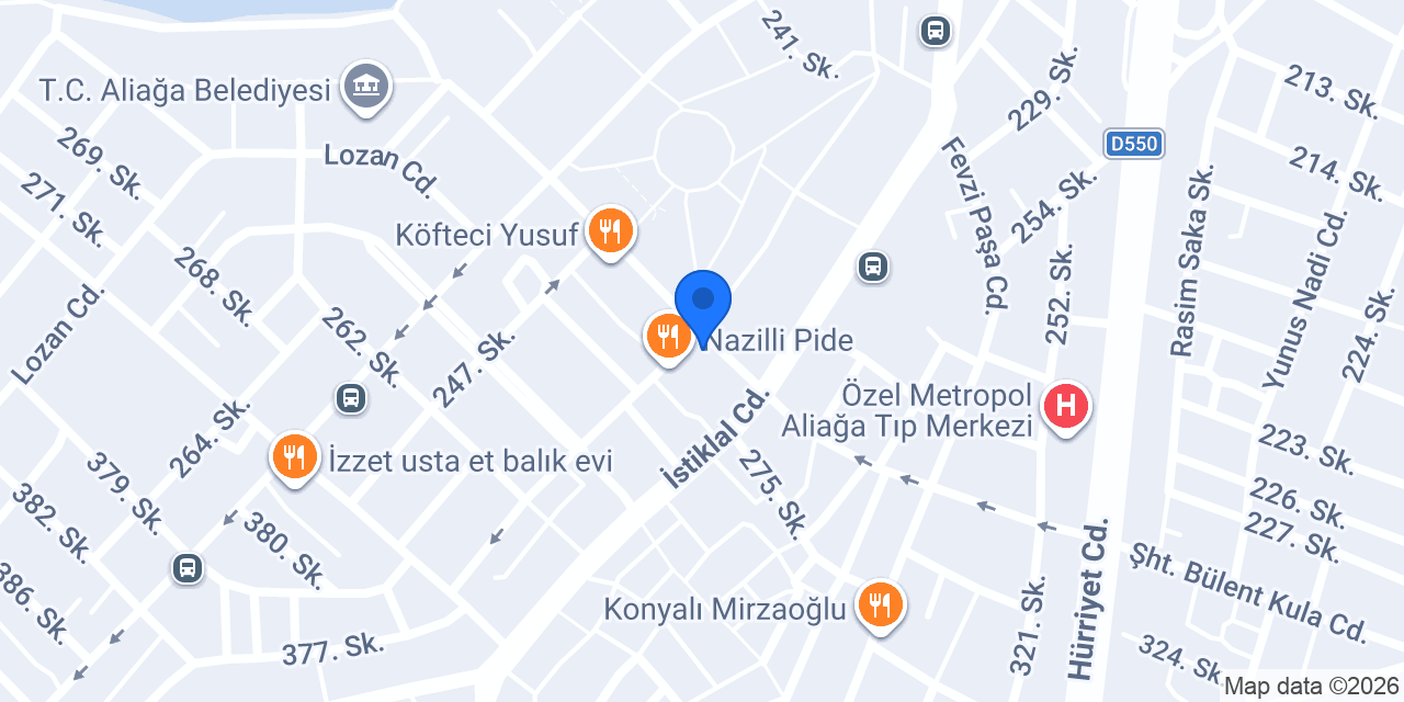 Kristal Kokoreç konumu