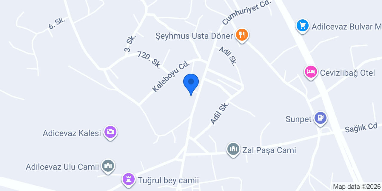 Sağlık Eczanesi konumu