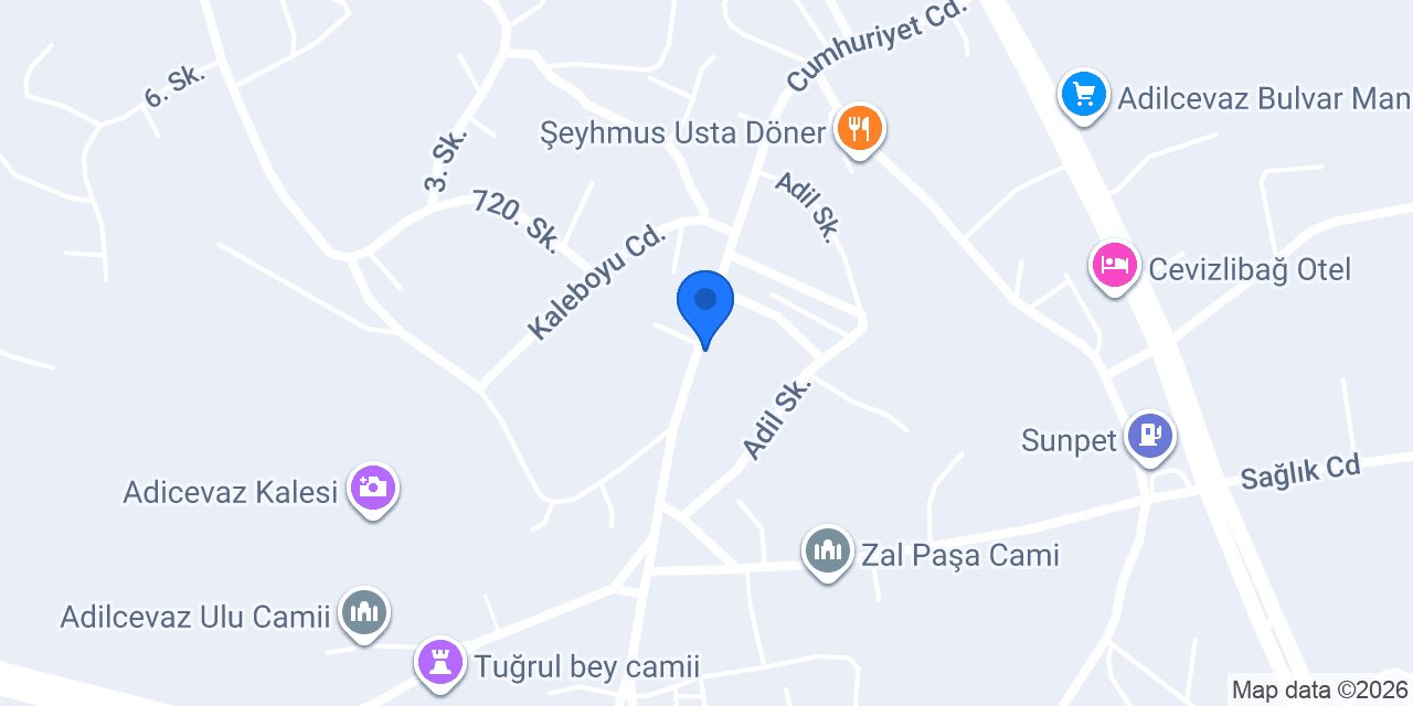 Bellona - Tunalı Ltd. Şti. konumu