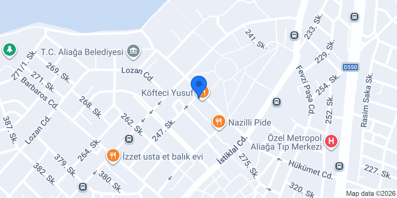 Aliağa Vip Eğitim Kurumu konumu