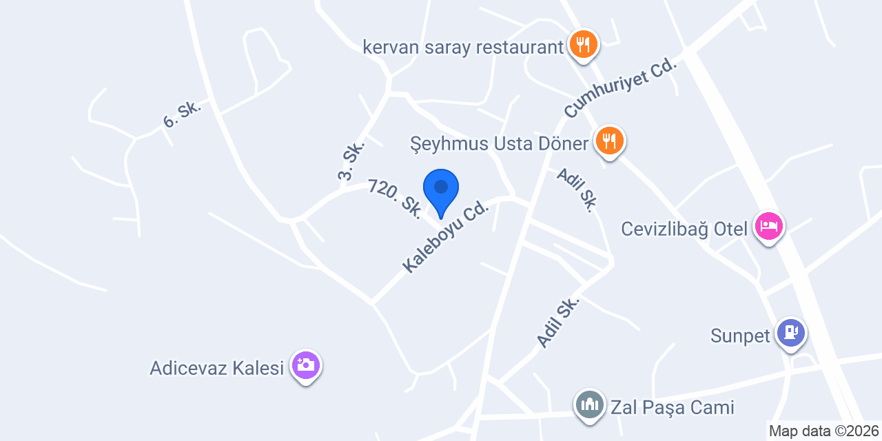 Özel Adilcevaz Motorlu Taşıt Sürücüleri Kursu konumu