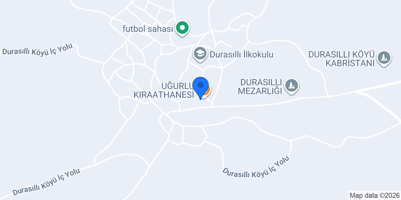 UĞURLU_ KIRAATHANESİ konumu