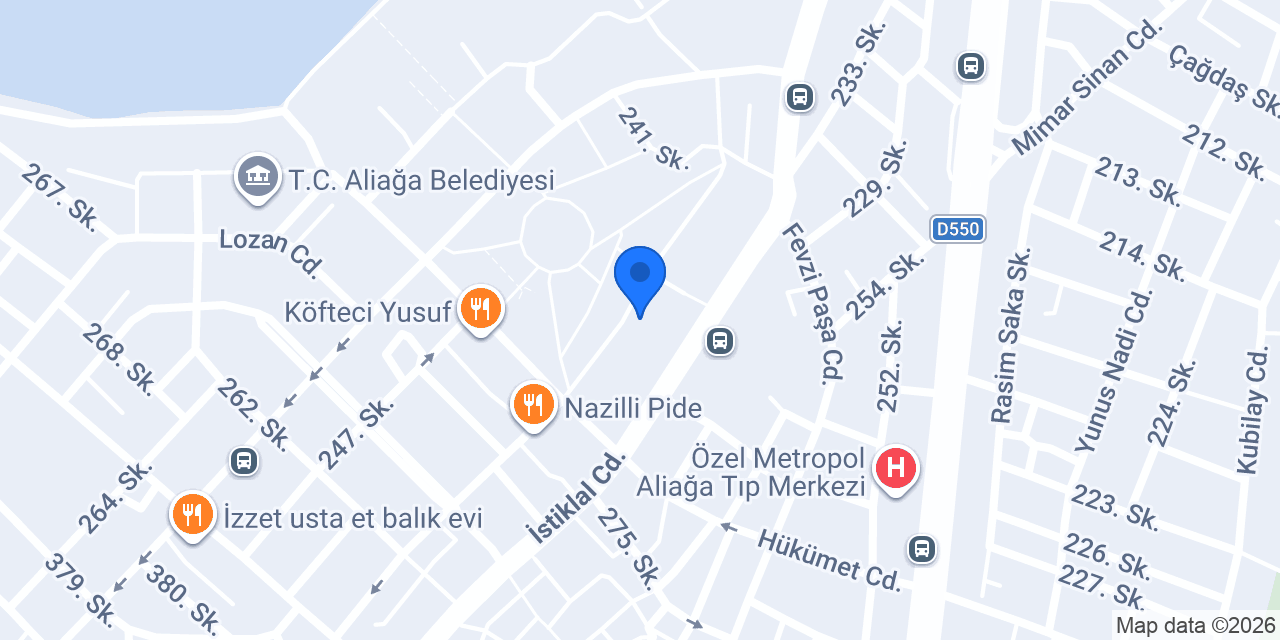MADO İzmir Aliağa konumu