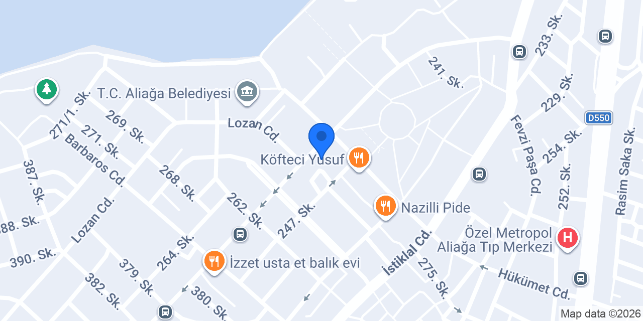 Aliağa Şampiyon Midye - Faris Usta konumu
