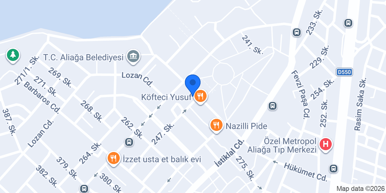 Bakır Sini Künefe konumu