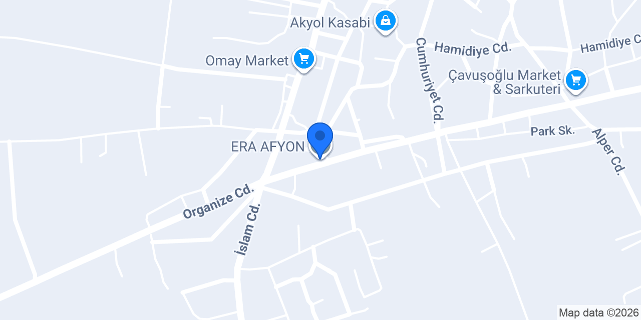 ERA AFYON konumu