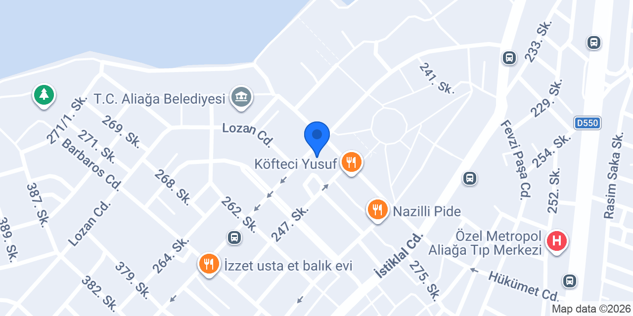 Konyalı Ömer Usta aliağa konumu