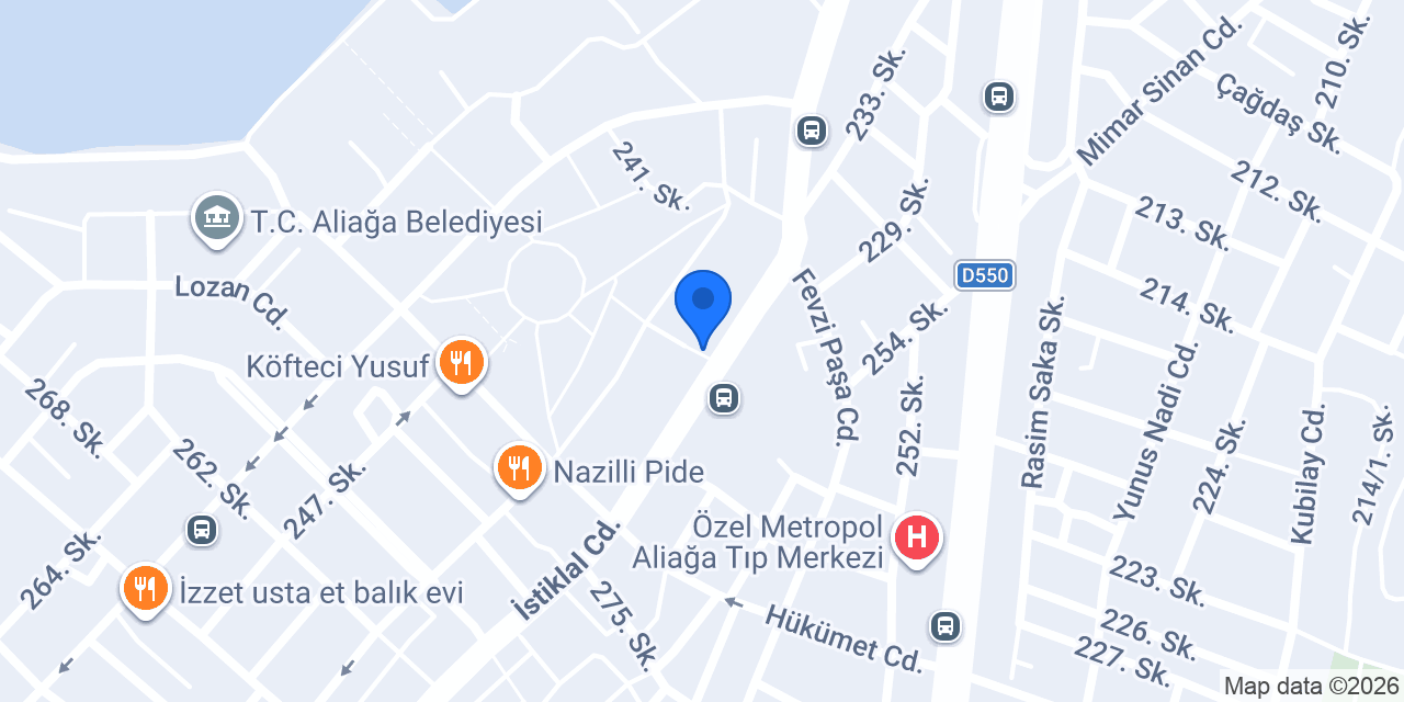 ÖZERLER HUKUK BÜROSU konumu
