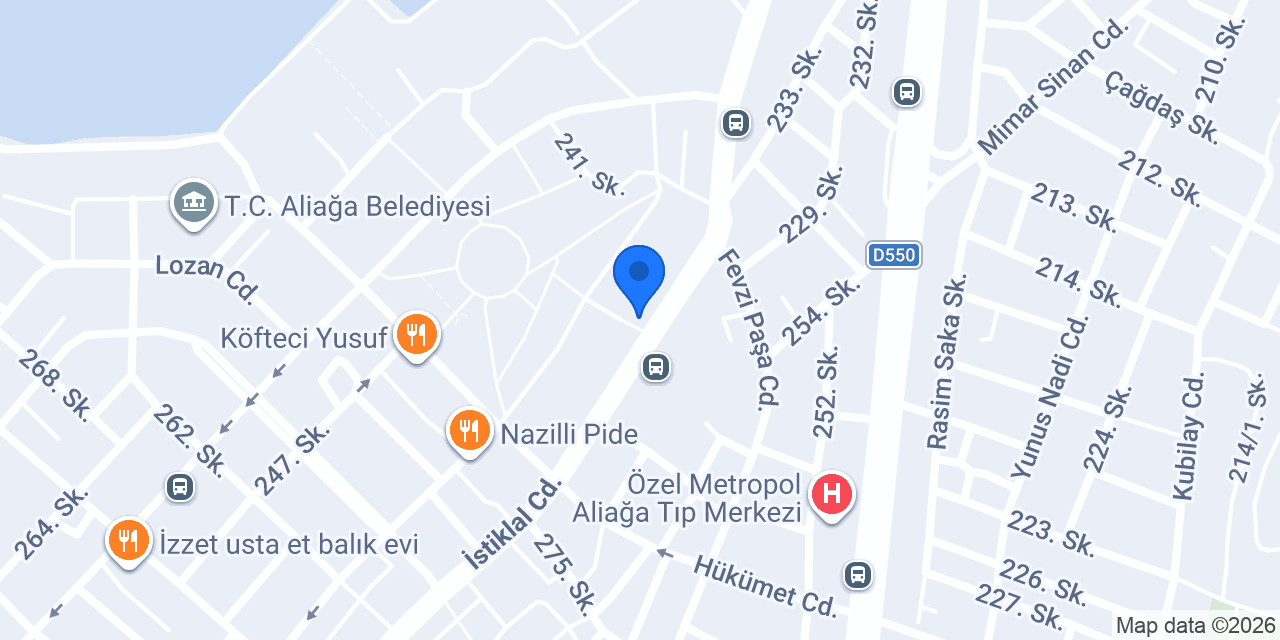Aliağa Arçelik Atılım Mobilya konumu
