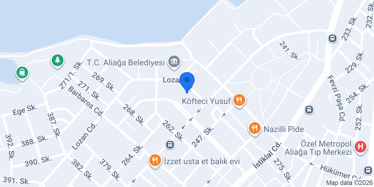 Ertürk & Çağ Hukuk Bürosu konumu