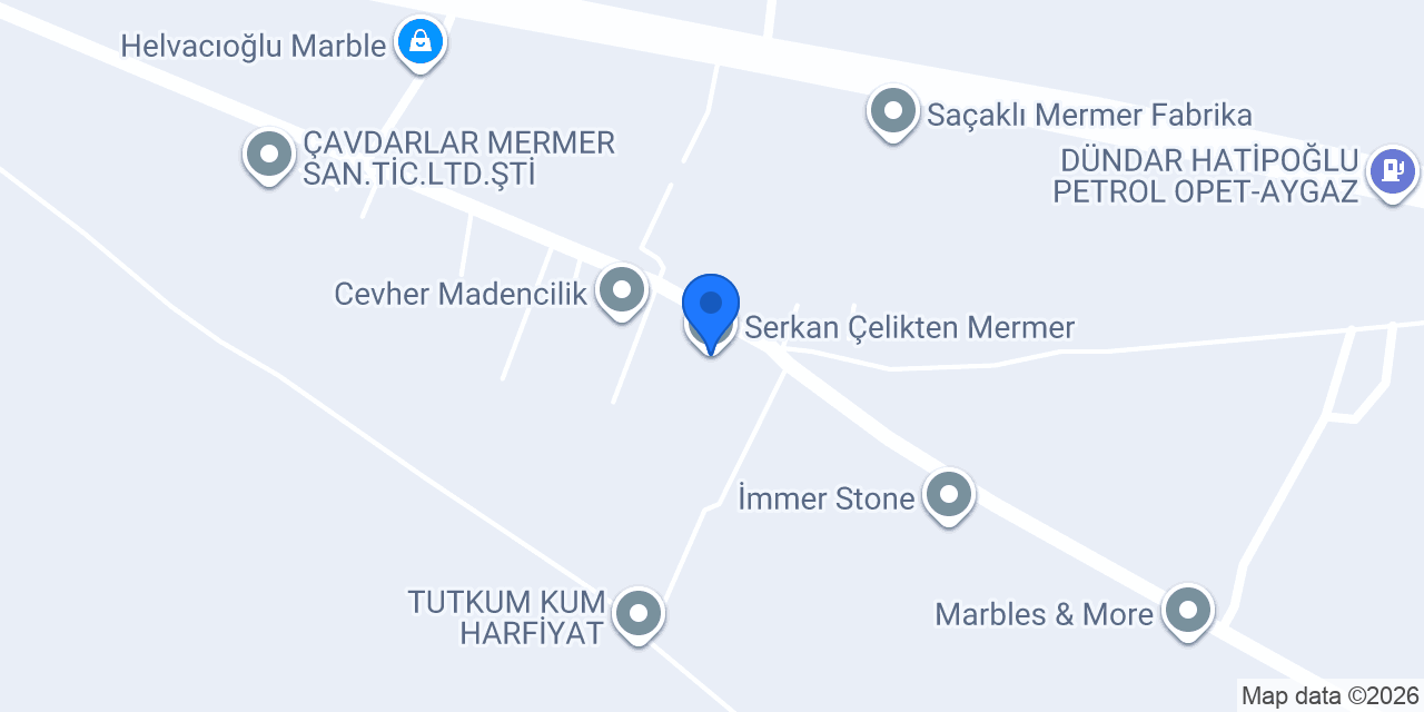 Serkan Çelikten Mermer konumu