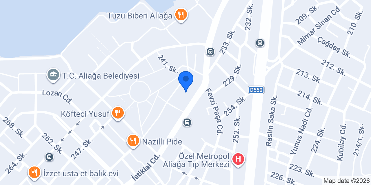 Beyoğlu Pastanesi konumu
