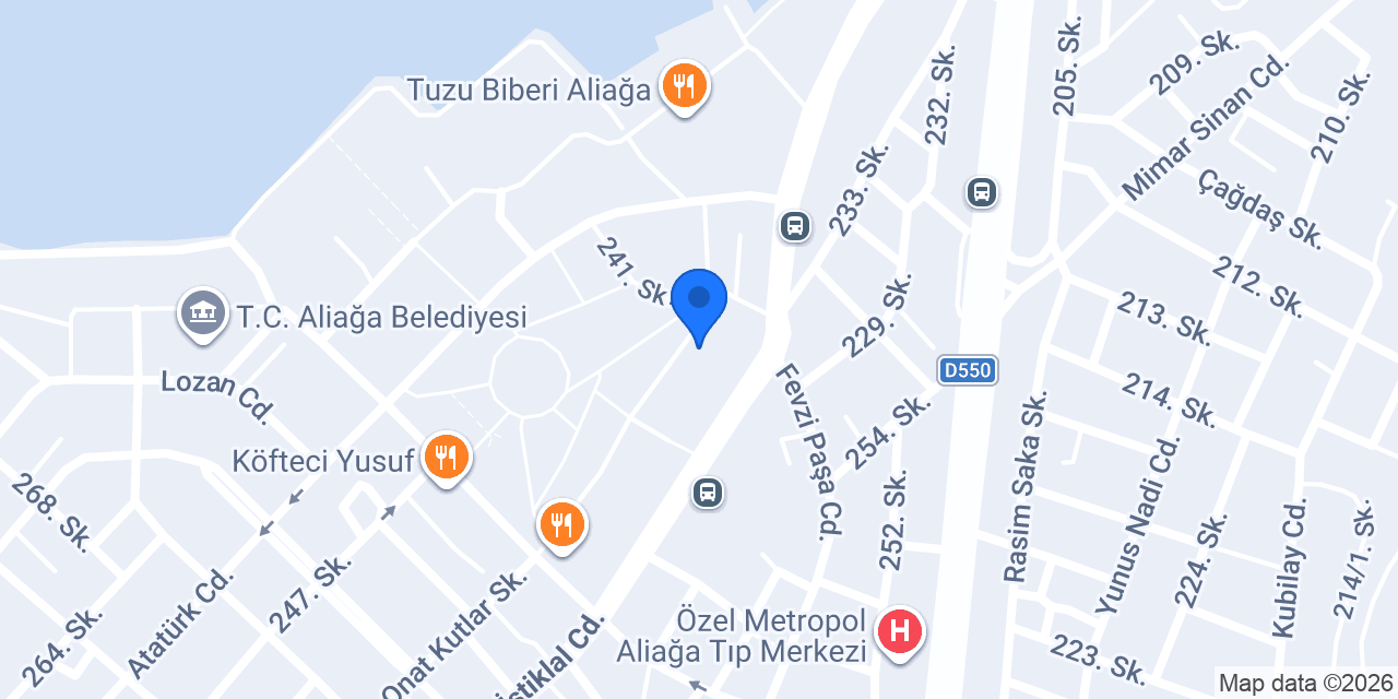 ROCC COFFEE ALİAĞA konumu