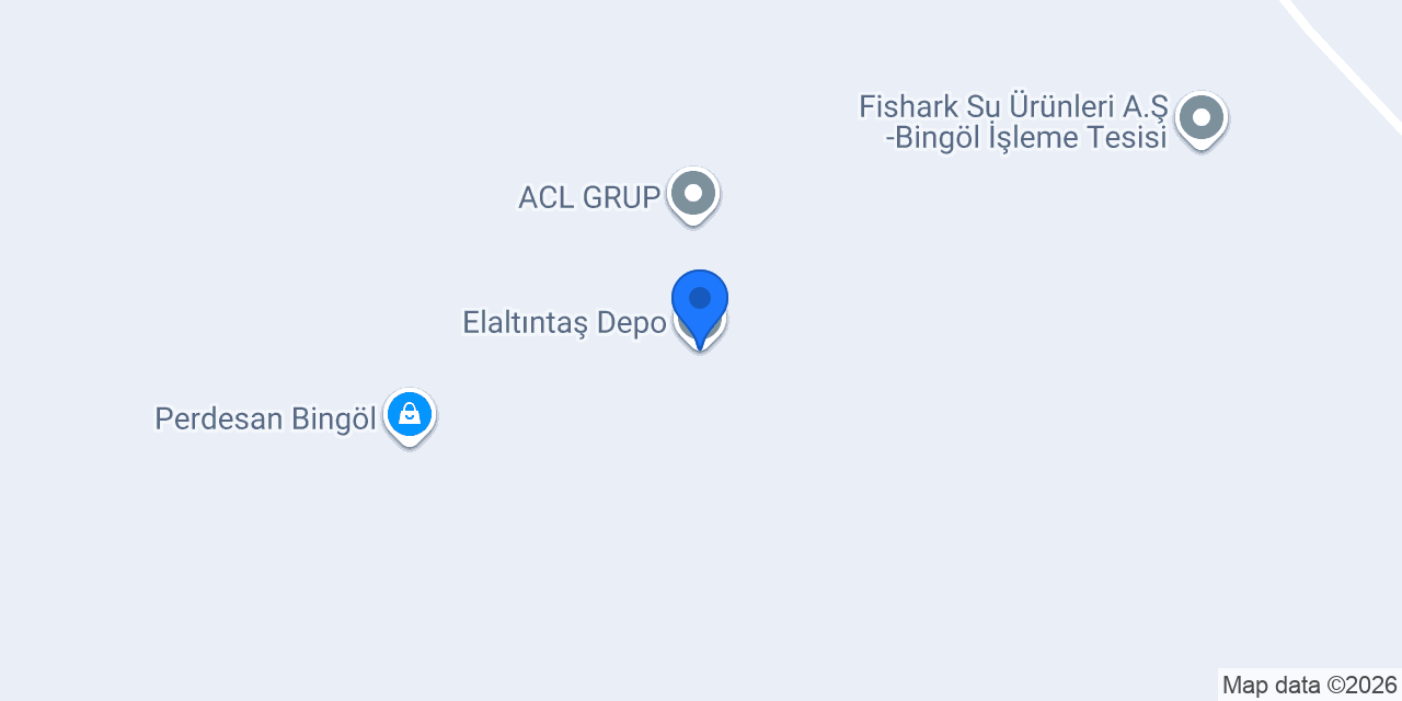 Elaltıntaş Depo konumu