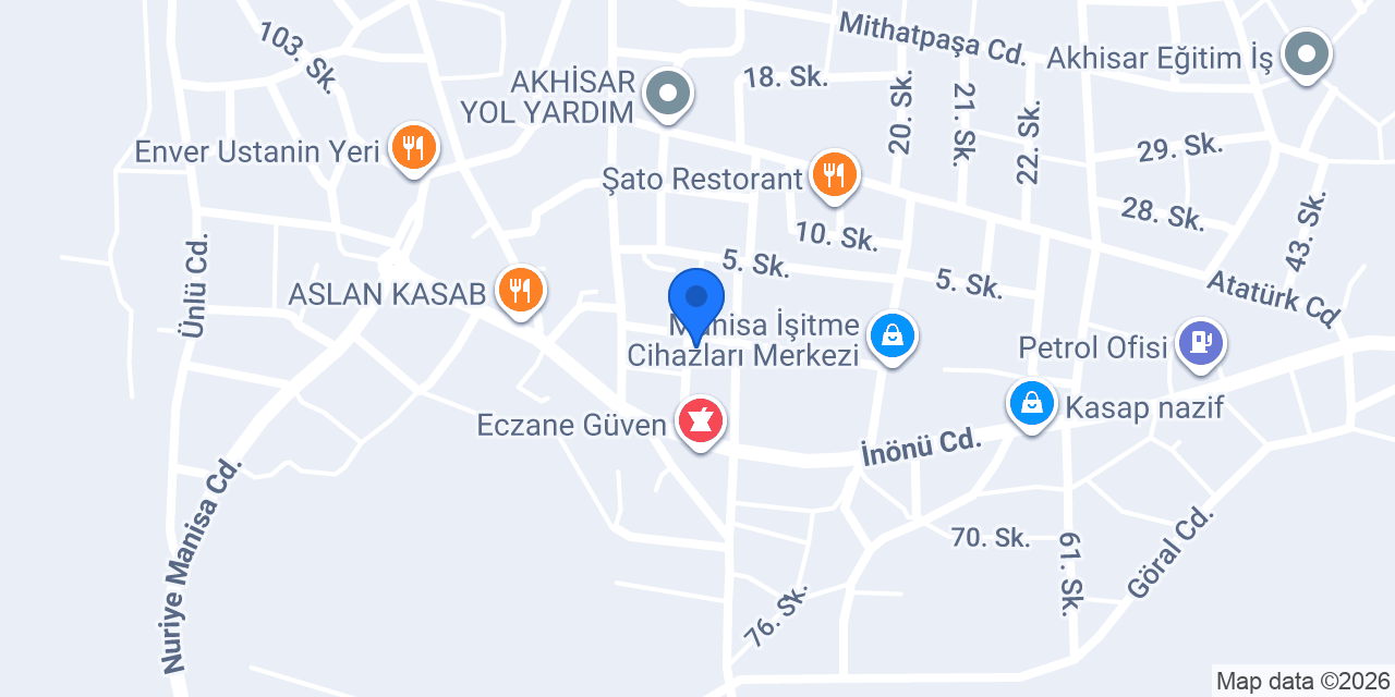 Yorgancıoğlu Mobilya konumu