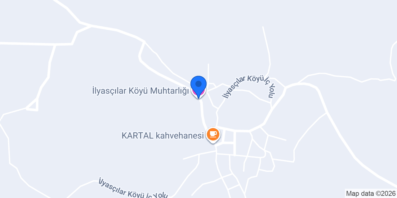 İlyasçılar Köyü Muhtarlığı konumu