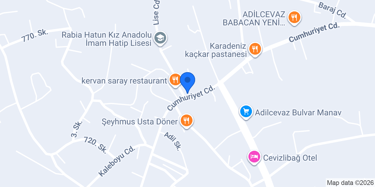 ADİLCEVAZ ÜSTÜN YÖRESEL konumu