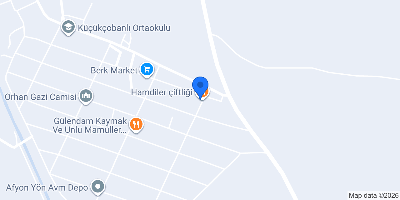 Hamdiler çiftliği konumu