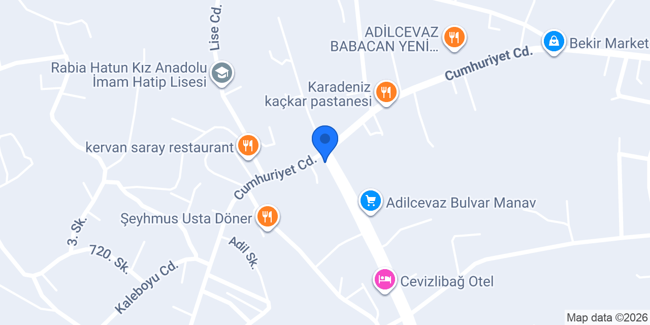 Adilcevaz Hafriyat konumu