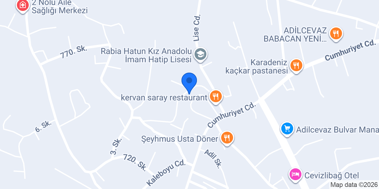 Tercih Auto Adilcevaz konumu