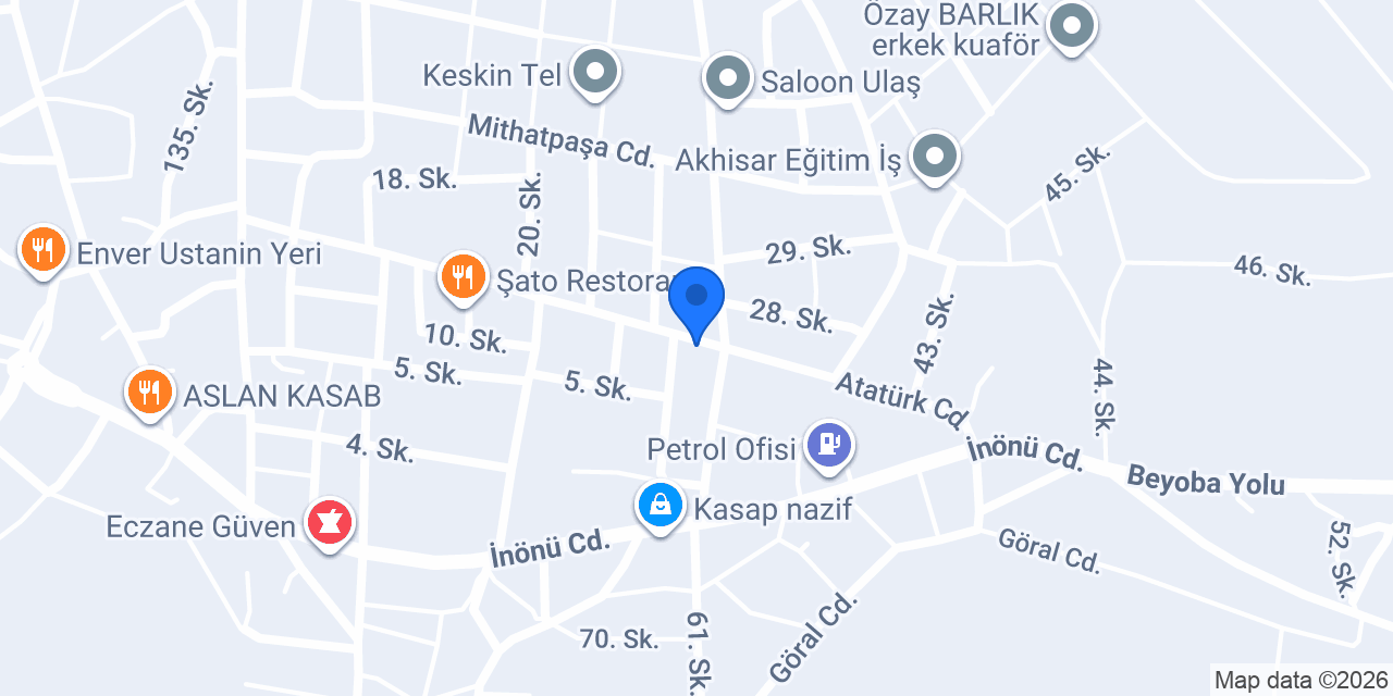 Halitpaşa Eczanesi konumu