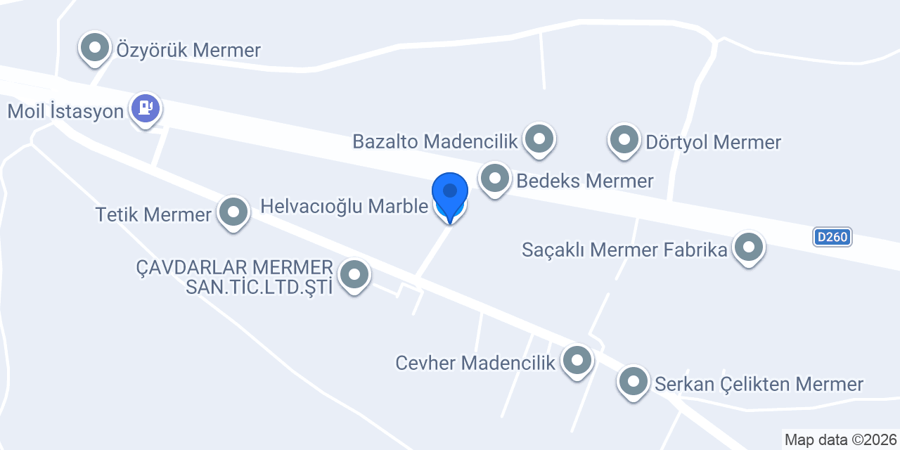 Helvacıoğlu Marble konumu
