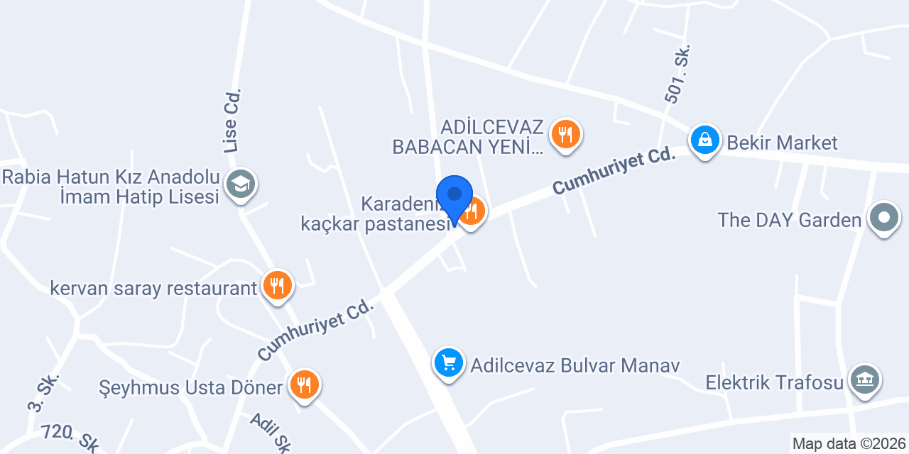 YOLDAŞ EMLAK İNŞAAT konumu