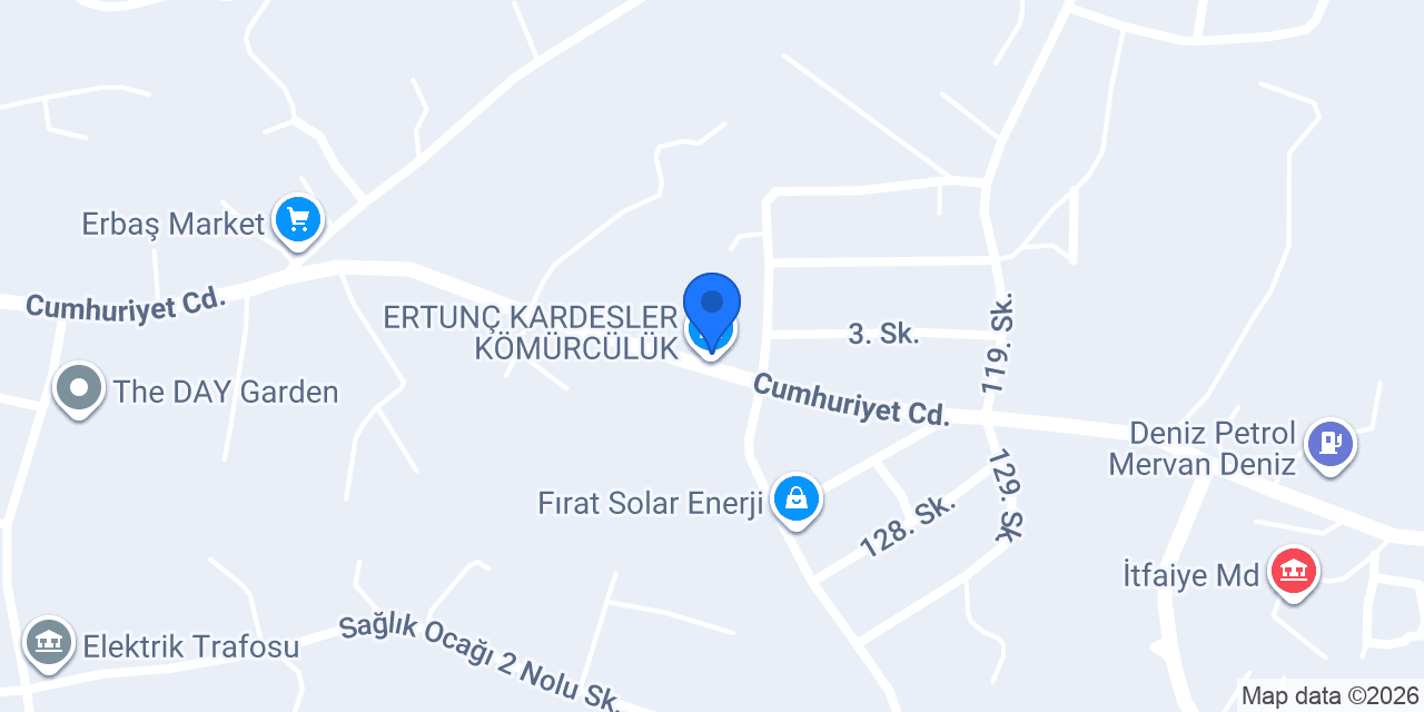 ERTUNÇ KARDEŞLER KÖMÜRCÜLÜK konumu