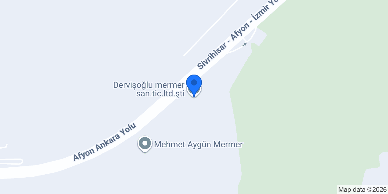 Dervişoğlu mermer san.tic.ltd.şti. konumu