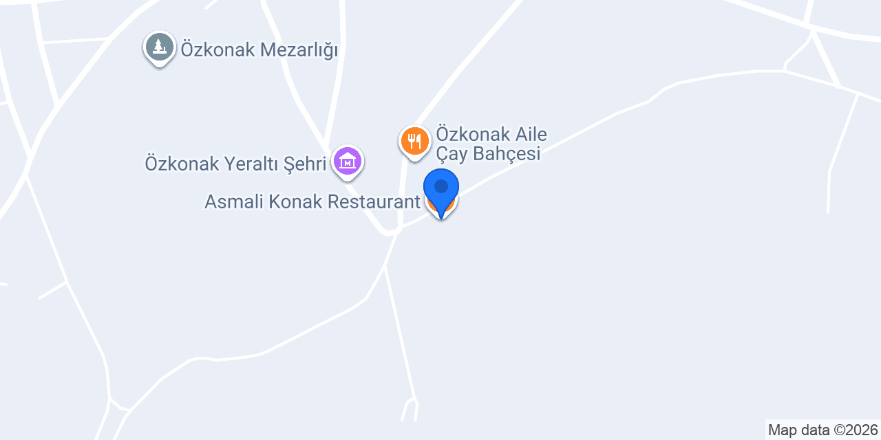 Asmali Konak Restaurant konumu