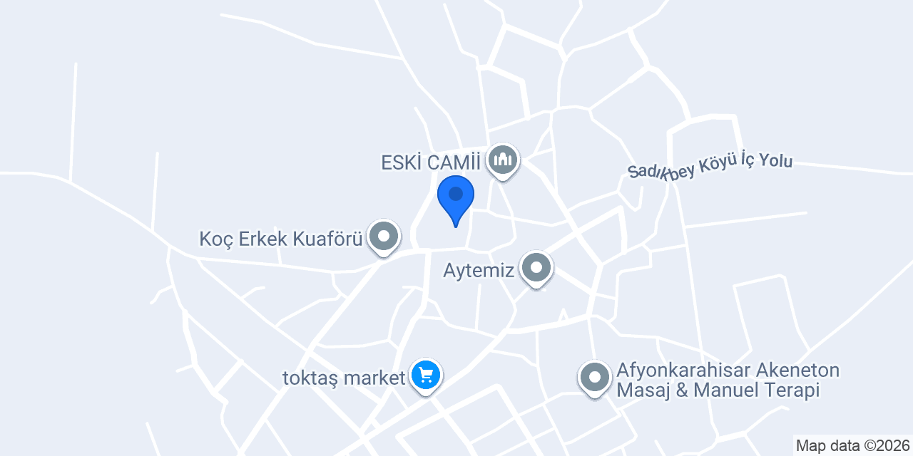 afyon teknik servis konumu
