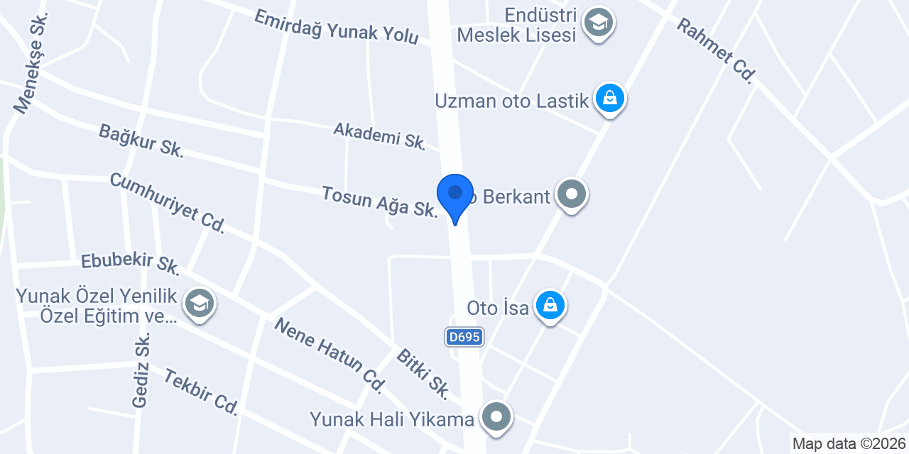 Doğan lokantası konumu