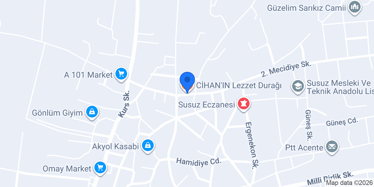 CİHAN'IN Lezzet Durağı konumu