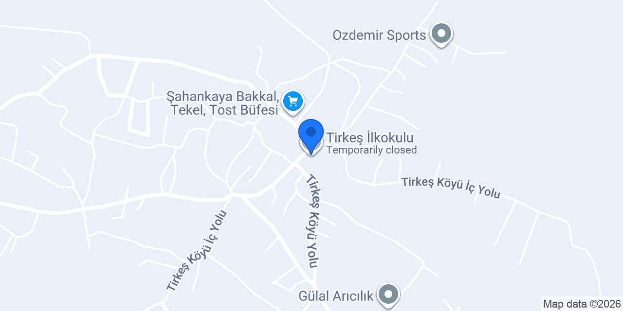 Tirkeş İlkokulu konumu