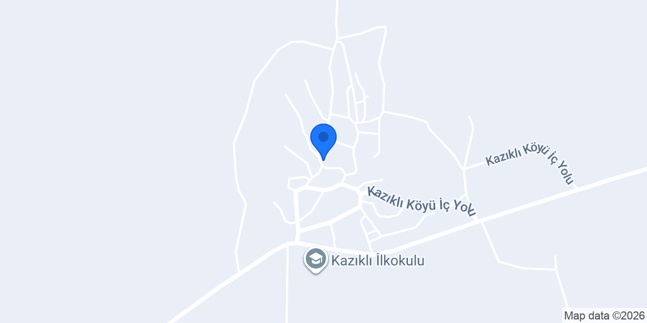 Kazıklı Köyü Muhtarlığı konumu