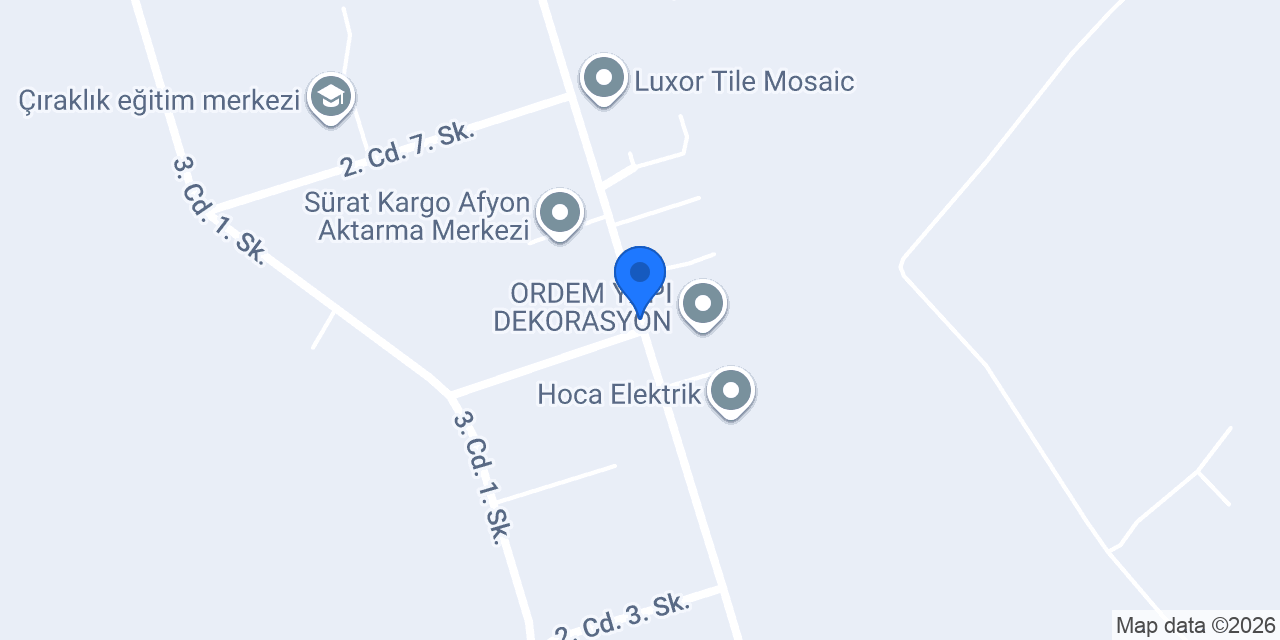 Ordem Mobilya konumu