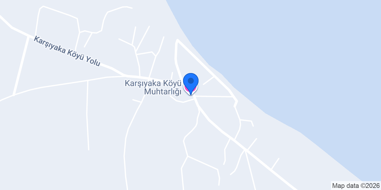 Karşıyaka Köyü Muhtarlığı konumu