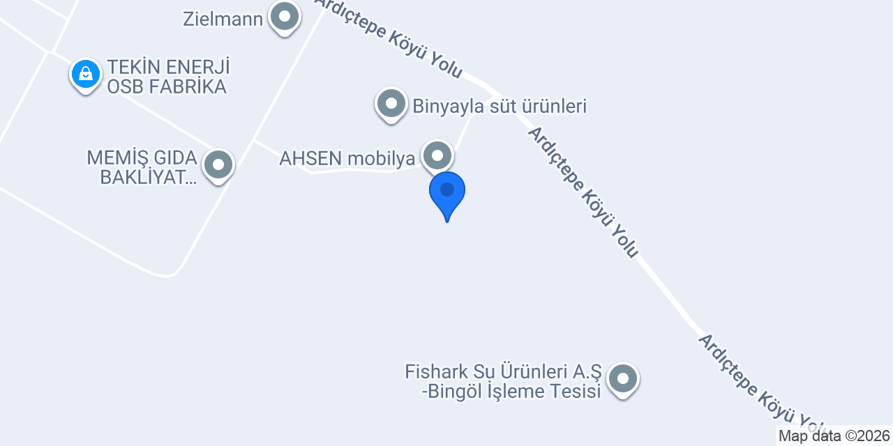 Bintad Gıda konumu