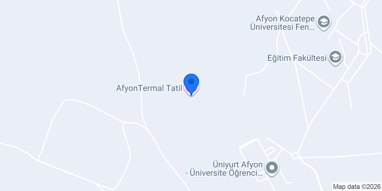 AfyonTermal Tatil konumu