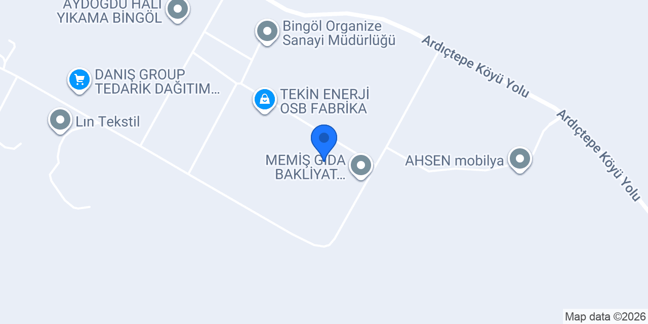 DND MOBİLYA konumu