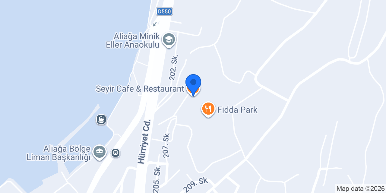 Seyir Cafe & Restaurant konumu