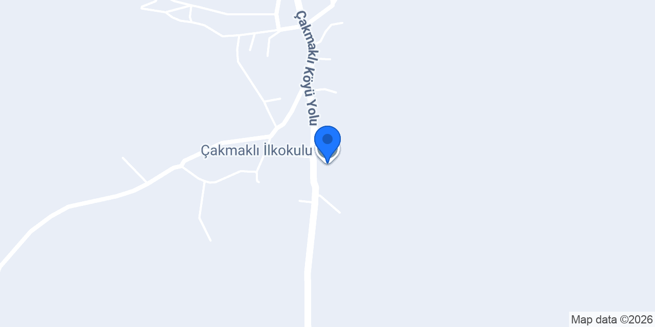 Çakmaklı İlkokulu konumu