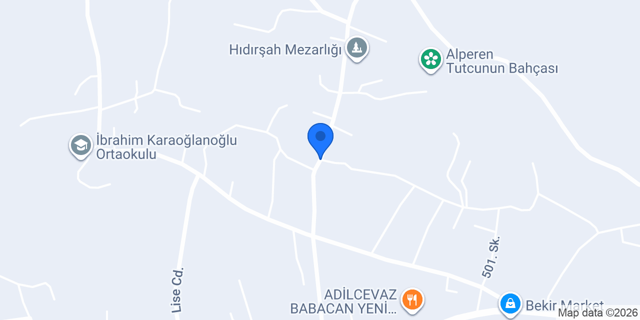 Hıdırşah İlkokulu konumu